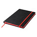 Notizbuch LECTOR im DIN-A5-Format,rot, schwarz