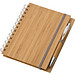 Notizbuch mit Bambuscover
