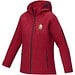 Notus wattierte Softshell Damenjacke, rot, XS