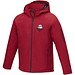 Notus wattierte Softshell Herrenjacke, rot, S