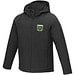 Notus wattierte Softshell Herrenjacke, schwarz, M