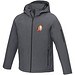 Notus wattierte Softshell Herrenjacke, storm grey, S