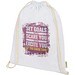 Odisha 140 g/m² OCS Bio-Sportbeutel 5L, weiss