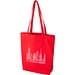Odisha 180 g/m² OCS Bio-Tragetasche mit breitem Boden 11L, rot