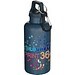 Oregon 400 ml einfarbige RS-zertifizierte Trinkflasche aus recyceltem Kunststoff mit Karabinerhaken, hale blau