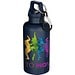 Oregon 400 ml einfarbige RS-zertifizierte Trinkflasche aus recyceltem Kunststoff mit Karabinerhaken, marineblau