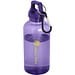 Oregon 400 ml RCS-zertifizierte Trinkflasche aus recyceltem Kunststoff mit Karabiner, dusk violett
