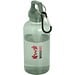 Oregon 400 ml RCS-zertifizierte Trinkflasche aus recyceltem Kunststoff mit Karabiner, heather grün