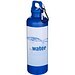 Oregon 750 ml einfarbige RS-zertifizierte Wasserflasche aus recyceltem Kunststoff mit Karabinerhaken, royalblau