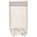 Originalhome Tuch 85 × 175 cm aus recyceltem Material, offwhite