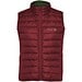 Oslo isolierter Bodywarmer für Damen, Garnet, L