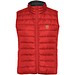 Oslo isolierter Bodywarmer für Damen, rot, M
