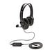 XD COLLECTION Over-Ear Headset mit Kabel, schwarz