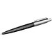PARKER Druckkugelschreiber Jotter Metall, blaue Mine, schwarz,silber