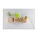Pflanz-Holz Magnet mit Samen, Schnittlauch, 1-seit. Druck