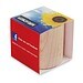 Pflanz-Holz rund mit Samen, Basilikum, 1-seit. Druck
