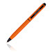 Pierre Cardin Drehkugelschreiber Celebration Stylus, blaue Mine, orange