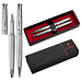 Pierre Cardin® ROI Set aus Kugelschreiber und Rollerball Pen, silber