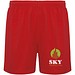 Player Sportshorts Unisex, rot, M