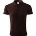 Polohemd Herren Pique Polo, 2XL, kaffee