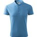 MALFINI Polohemd Herren Pique Polo, M, azureblau