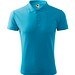 MALFINI Polohemd Herren Pique Polo, M, türkisblau