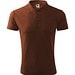 MALFINI Polohemd Herren Pique Polo, S, schokolade