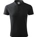 Polohemd Herren Pique Polo, XL, ebony grau