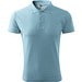 Polohemd Herren Pique Polo, XL, himmelblau