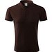 Polohemd Herren Pique Polo, XL, kaffee