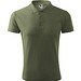 Polohemd Herren Pique Polo, XL, khaki