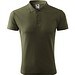 Polohemd Herren Pique Polo, XL, military