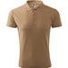 Polohemd Herren Pique Polo, XL, sand