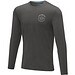 ELEVATE Herren Öko Langarmshirt Ponoka, storm grey, 3XL