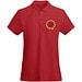 Prince Poloshirt für Damen, rot, 3XL