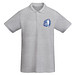 Prince Poloshirt für Herren, Marl Grey, L