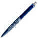 prodir® Kugelschreiber QS40 PMT Air, blaue Mine, dunkelblau/silber satiniert