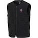 Quarz GRS-recycelte Thermoweste Unisex, schwarz, 2XS