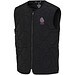 Quarz GRS-recycelte Thermoweste Unisex, schwarz, M