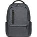 RE-BOSTON. Wasserabweisender 2Tone-Laptop-Rucksack aus recyceltem Nylon mit 210D-Fach, Dunkelgrau