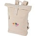 Recanvas 14” GRS recycelter Rolltop-Rucksack 16L, sandstone