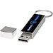 Rechteckiger Light Up USB Stick, schwarz, 1GB