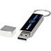 Rechteckiger Light Up USB Stick, schwarz, 64GB