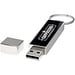 Rechteckiger Light Up USB Stick, weiss, 64GB