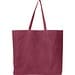 Recycelte Baumwolltasche Manhattan,burgund