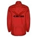 Regenjacke Island –  leichte Windjacke mit Reißverschluss, S, Rot