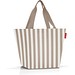 reisenthel® Einkaufstasche shopper M, summerstripes coffee