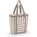 reisenthel® Kühltasche thermoshopper, summerstripes coffee
