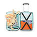 reisenthel® Reisetasche trolley XS kids, cats and dogs mint reisenthel® Reisetasche trolley XS kids, cats and dogs mint