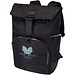 Rhine 15 Rolltop-Rucksack aus recyceltem GRS-Material 18 L, schwarz